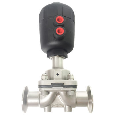 Pneumatisches Diaphragmaventil aus Edelstahl 316L für Wassermedien DN15-DN57