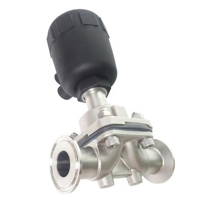Pneumatisches Diaphragmaventil aus Edelstahl 316L für Wassermedien DN15-DN57