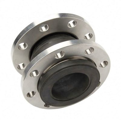 Rundkopf-Code Edelstahl 304/316L Flansche Duktile Gussstahl Flexibles Gummi-Erweiterungsgewinde