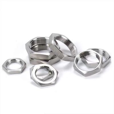 1/4''-4.0' NPT BSP BSPT WZ SS 201 304 316 Kleines rundes Gewindehexagon dünne Nusswurzel