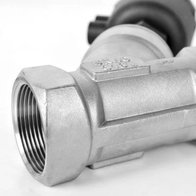 Versatile Sitzventile aus Edelstahl 304 316 für verschiedene Anwendungen 1/8"-4