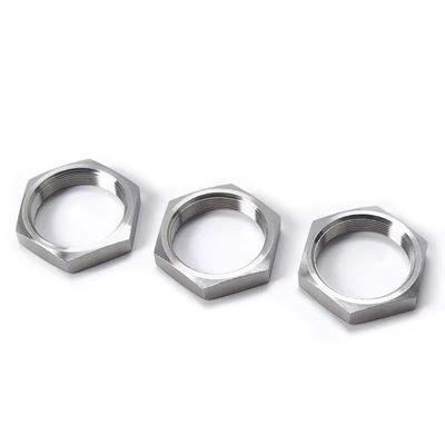 1/4''-4.0' NPT BSP BSPT WZ SS 201 304 316 Kleines rundes Gewindehexagon dünne Nusswurzel