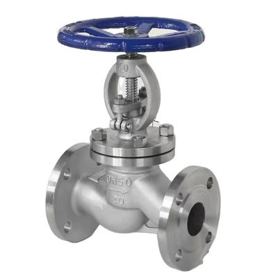 Leicht-/Mittellast-Globeventil aus Edelstahl 304 mit 2"-API-Flanze und manueller Steuerung