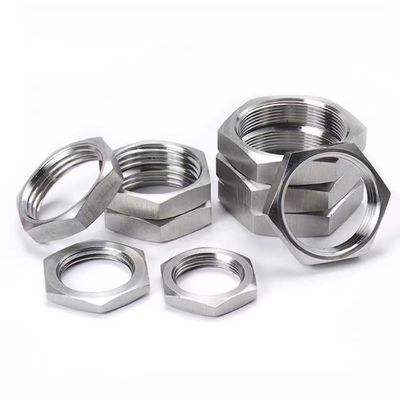 1/4''-4.0' NPT BSP BSPT WZ SS 201 304 316 Kleines rundes Gewindehexagon dünne Nusswurzel