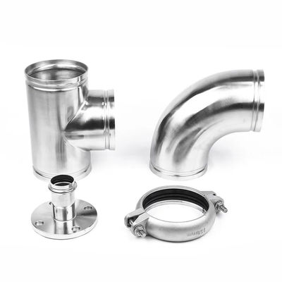 1'-8'' Edelstahl 304 Pressbefestigung mit weiblicher Verbindung