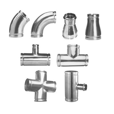 Rundkopf-Code Edelstahl 304/316L Pro Press Fittings für Sanitärwasser