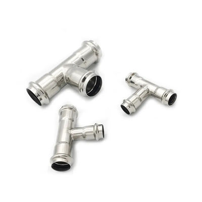 Rundkopf-Code Edelstahl 304/316L Pro Press Fittings für Sanitärwasser