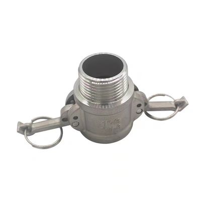 Kopfkode Zylindrische Kammverbindung für Rohre aus 304 316 Edelstahl