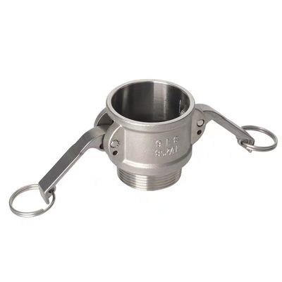 Kopfkode Zylindrische Kammverbindung für Rohre aus 304 316 Edelstahl