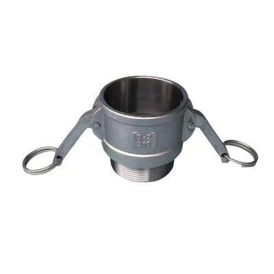 Kopfkode Zylindrische Kammverbindung für Rohre aus 304 316 Edelstahl