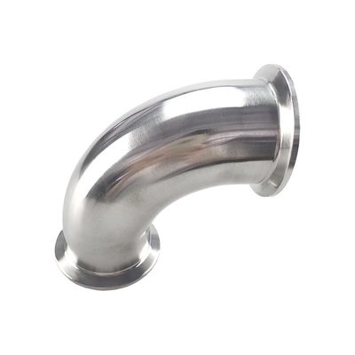 DN20-DN300 Sanitäre Edelstahl 304/316 Tri-Clamps 90 Grad Ellenbogen und langlebig