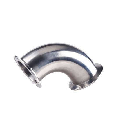 DN20-DN300 Sanitäre Edelstahl 304/316 Tri-Clamps 90 Grad Ellenbogen und langlebig