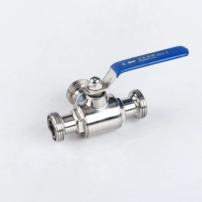 Männliche Schieferventile für Rohrleitungen in Silber-Edelstahl 304/316