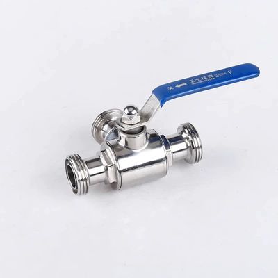 Männliche Schieferventile für Rohrleitungen in Silber-Edelstahl 304/316