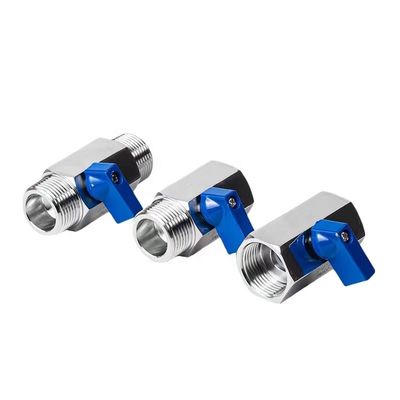 Edelstahl 301/304/316 Mini-Kugelventilventil für optimale Leistung
