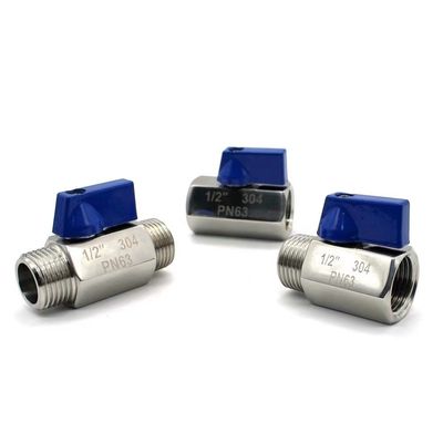 Edelstahl 301/304/316 Mini-Kugelventilventil für optimale Leistung