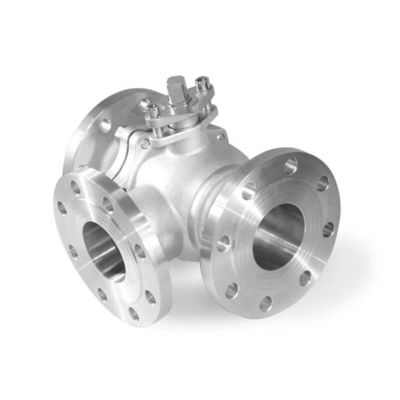 Standard-Edelstahl Ss 304 316 Flansche Kugelventil