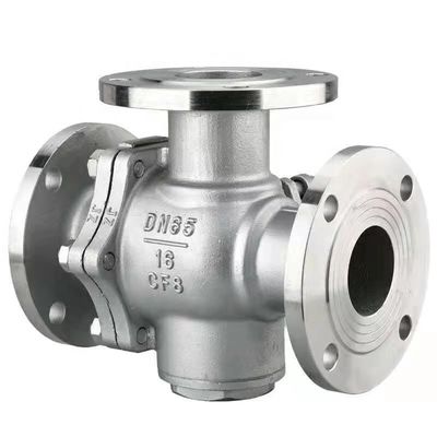 Standard-Edelstahl Ss 304 316 Flansche Kugelventil