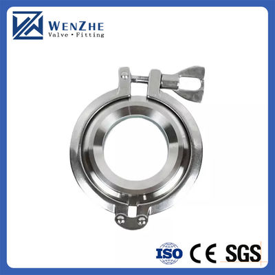Hexagon/Rundkopf Code Wenzhe Tri-Clamp Edelstahl 304 Einzelstift Schwerlast-Tri-Clamp