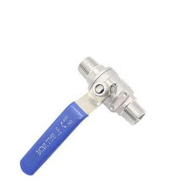 Wasseranwendbares Edelstahl 201304 Kugelventile mit Gewinde 1Pc 2pc 3pcs weiblich