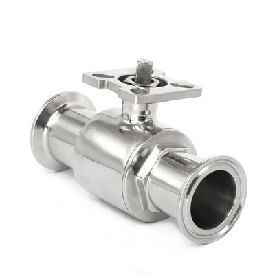 OEM-Unterstützung SS304 1/4''-4.0' Homebrew Tri-Clamp Ballventil Edelstahl Sanitärventil