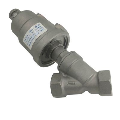 Pneumatisches Sitzventil aus Edelstahl mit kundenspezifischem Design und Hexagonalkopf