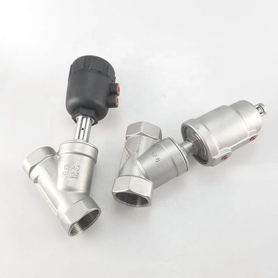 Pneumatisches Sitzventil aus Edelstahl mit kundenspezifischem Design und Hexagonalkopf