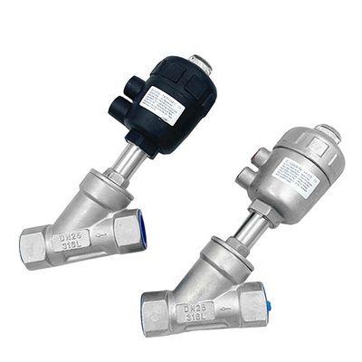 Pneumatisches Sitzventil aus Edelstahl mit kundenspezifischem Design und Hexagonalkopf