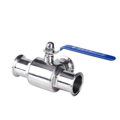 Schmiede Sanitär SS304/SS316L L/T Typ Tri-Clamp Edelstahl 3-Wege Kugelventil 3A DIN
