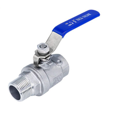 Edelstahl 301/304/316 1/2 "Mini-Kugelventil weiblich x männlich