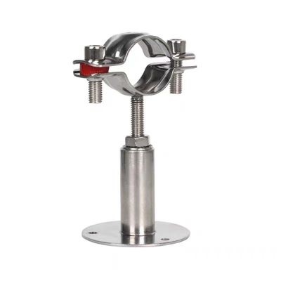 WZ Edelstahl 304 316 Verstellbares Schraubhalterrohr für Rohrhänger