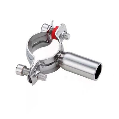 WZ Sanitär SS 304 316 Ein-Pin-Klammer Tri-Klammer-Fittings Rohrhänger Rohrhalter 1/8"--4