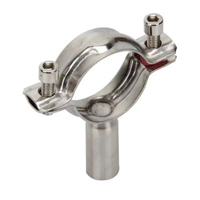 WZ Sanitär SS 304 316 Ein-Pin-Klammer Tri-Klammer-Fittings Rohrhänger Rohrhalter 1/8"--4