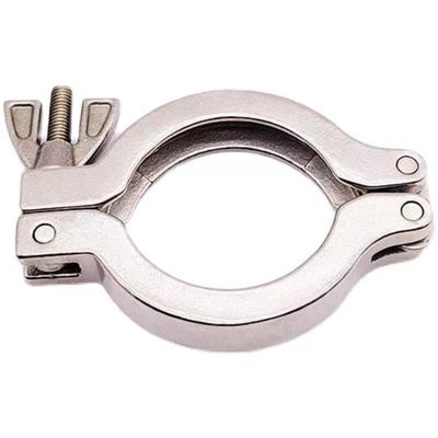 Edelstahl 304 316 KF16 KF25 KF40 Tri-Clamp-Ferrule-Set für die Entwicklung von Vakuum-Adaptern