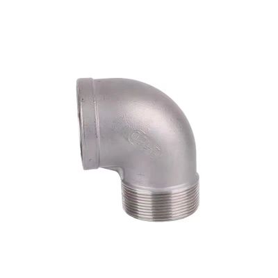 Edelstahl 301/304/316 90 Grad Straße Ellenbogen 1/2 "NPT weiblich x 1/2" NPT männlich