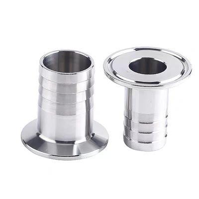 Silber WZ Hydraulische 304 316 Edelstahl Schnellschlauchverbindung Ferrule ASME 3A