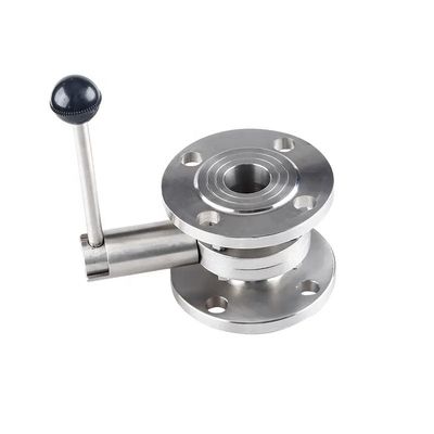 Edelstahl Sanitär 304 316 DN150 Schmetterlingsventil 3A DIN