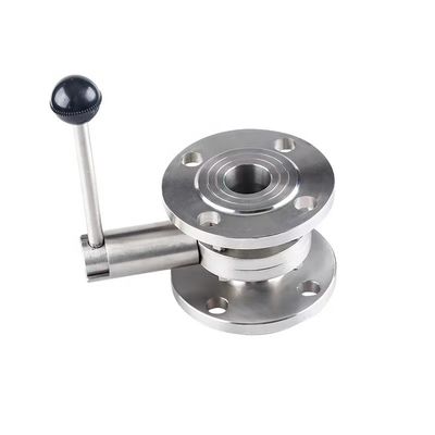 Edelstahl Sanitär 304 316 DN150 Schmetterlingsventil 3A DIN