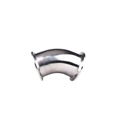 Sanitär 90 Grad 45 Grad 2 " Tri-Clamp Ellenbogen Gießen SS304 316L Lebensmittelqualität TC geklemmt
