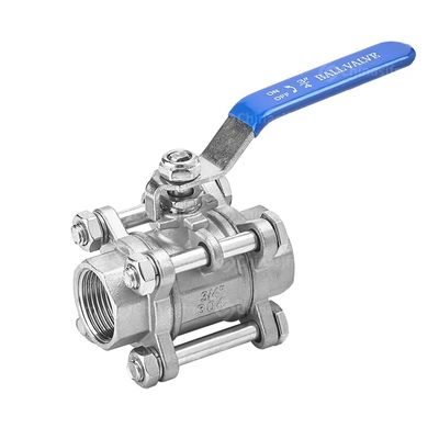 Edelstahl 304/316 3 Stück Schraubnadel-Kugelventil NPT BSPT G für Schwerlast