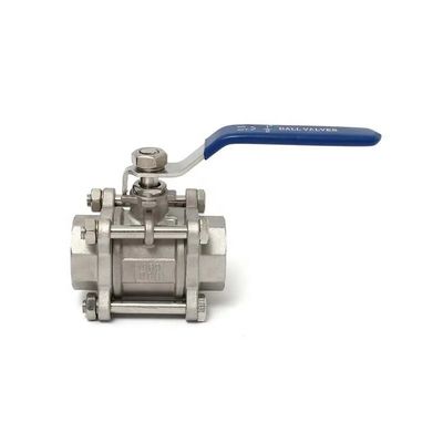 Edelstahl 304/316 3 Stück Schraubnadel-Kugelventil NPT BSPT G für Schwerlast