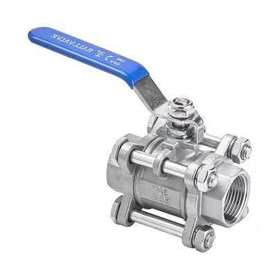 Edelstahl 304/316 3 Stück Schraubnadel-Kugelventil NPT BSPT G für Schwerlast
