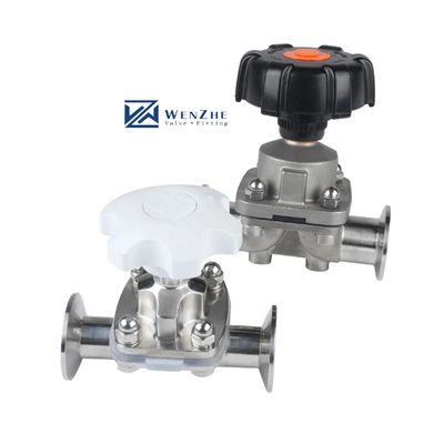 Silberklemmdiaphragmaventil für die allgemeine Industrie