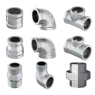 Edelstahl 3/4" weibliche 4-Wege Kreuzgussrohr-Fitting Kopplung für die Verbindung