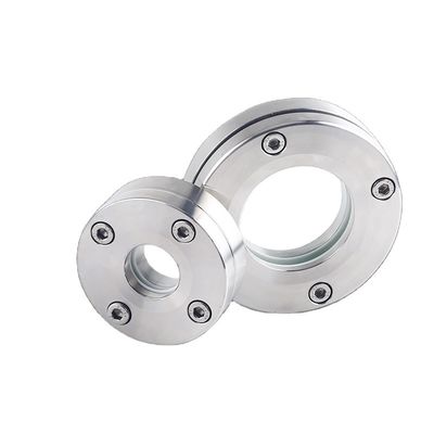 Sanitäre Edelstahl 304 316L Flanschröhre Einbauglas für Tank und Schiff