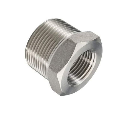 Edelstahl-Reduktor Hex-Bushing 1"-8" Männlich NPT bis 3/4" Weiblich NPT Gussrohr Adapter
