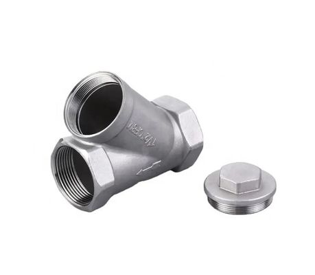 BSP-Gewinde mit weiblicher Verbindung SS316 304 201 CF8M Y-Typ-Strichfilter npt bspp