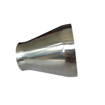 Sanitäre Edelstahl 304 316L Tri-Clamp-Rohr Anpassung Lange kurze Rohr Schweiß exzentrische Reduktor