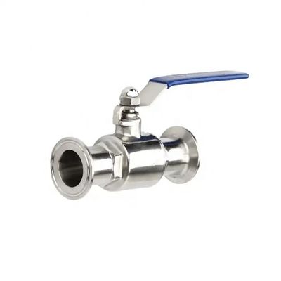 Stahl-Sanitärventil Schnellkartenkugelventil für DIN 3A Edelstahl 304 316