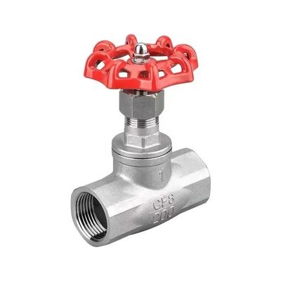 304 316 Edelstahl Silber elektrisch betätigte Handradhandschließventile für NPT BSPT